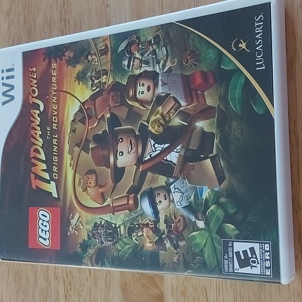 Lego  Indiana Jones The Original Adventures Wii Game